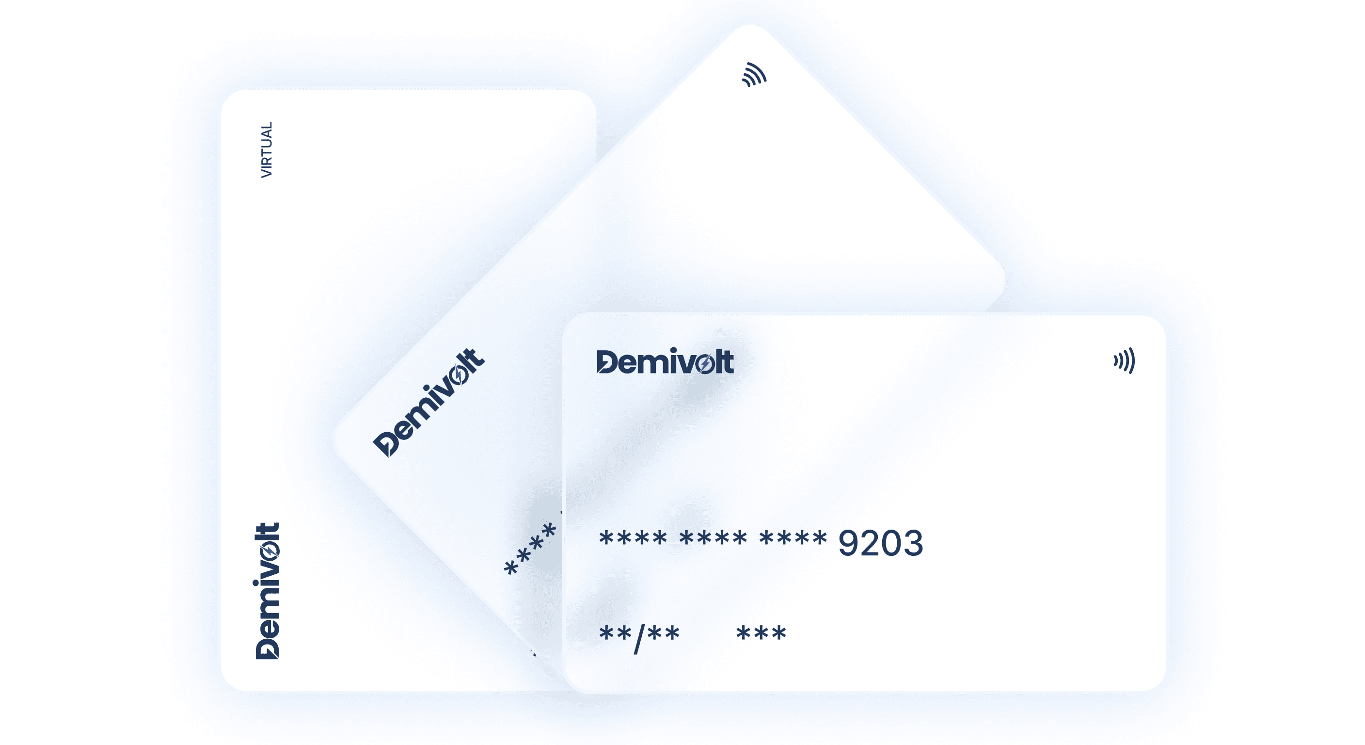 Business cards for your company expenses icon
