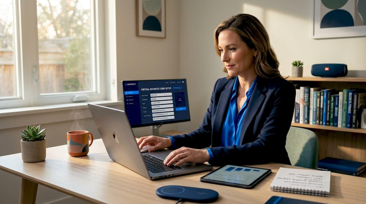 Virtual business card setup guide: easy steps for SMEs