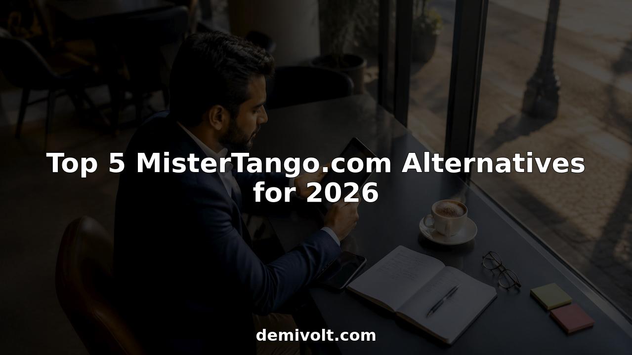 Top 5 MisterTango.com Alternatives for 2026
